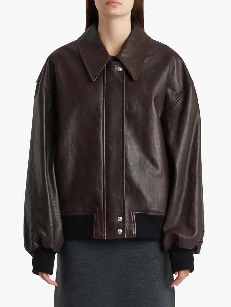 Shelman Jacket in Dark Brown