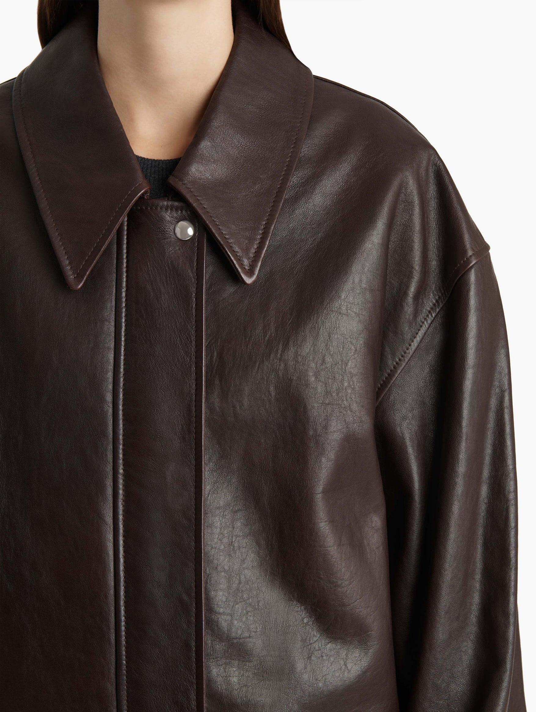 Shelman Jacket in Dark Brown