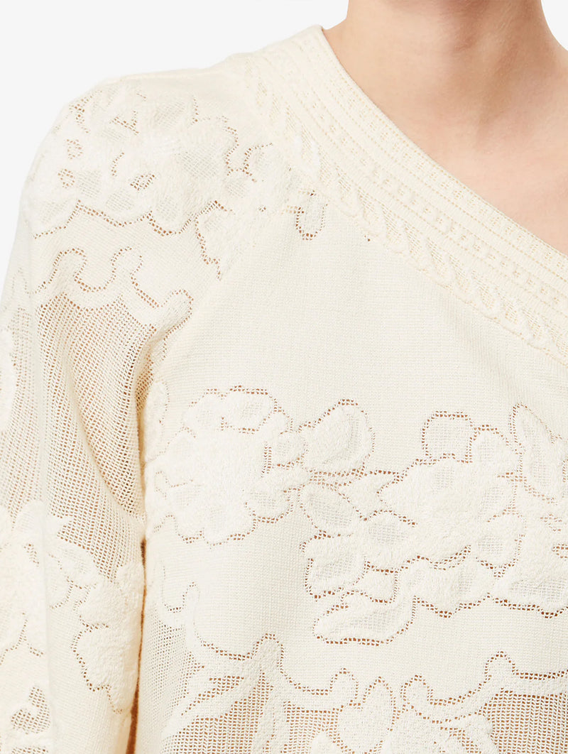 Shilo Top in Ecru