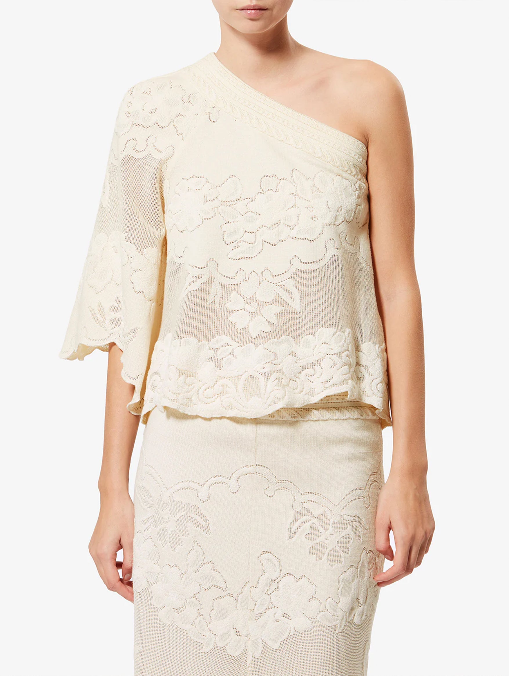 Shilo Top in Ecru