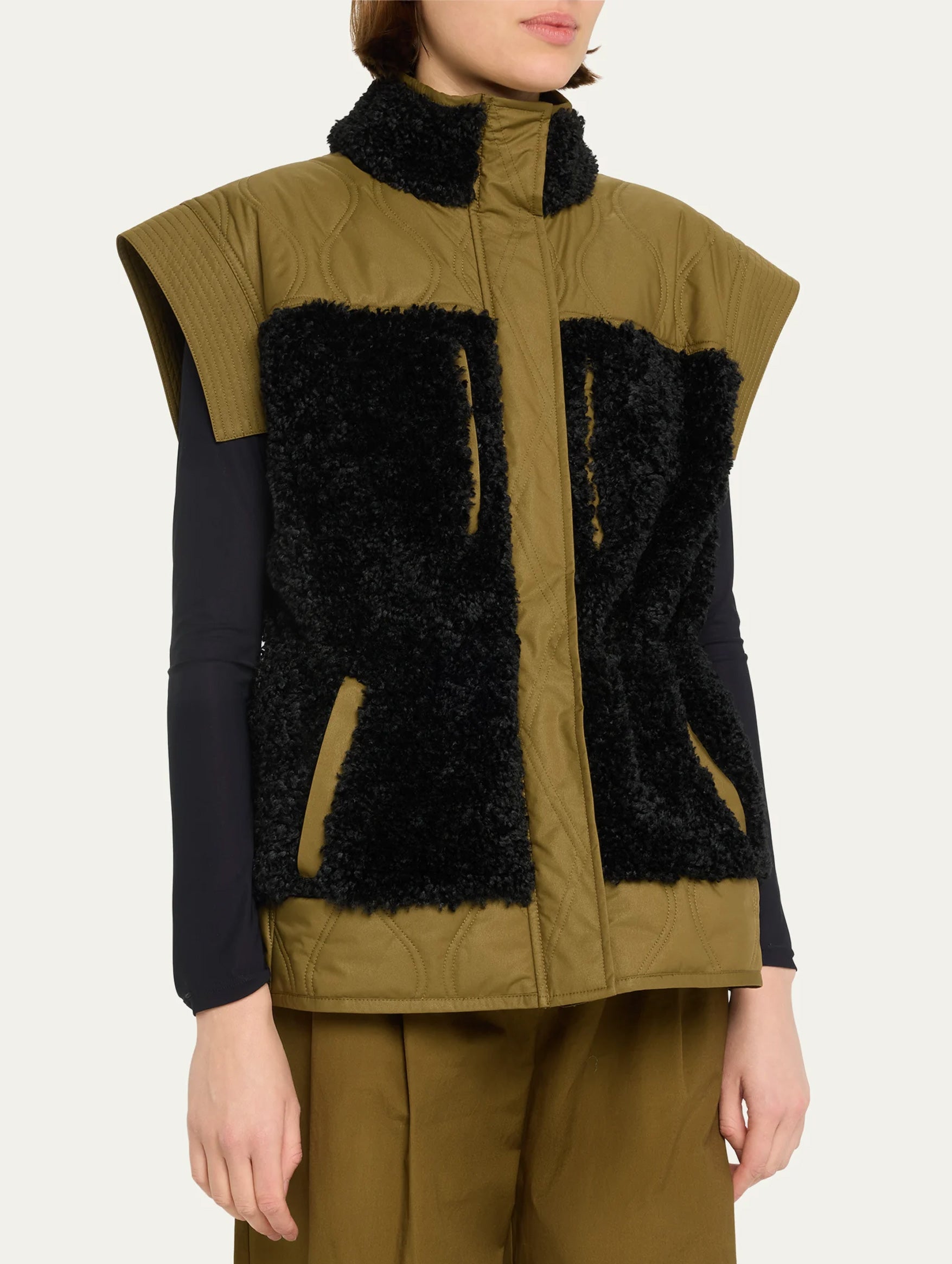 Shiloh Vest in Verdite