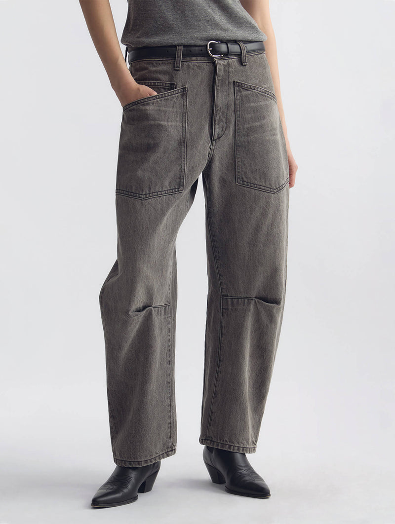 Shon Jean in Ash Grey Wash