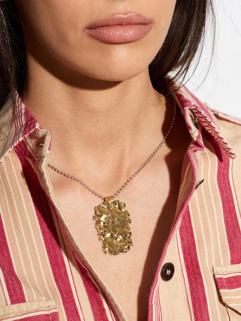 Short Medal Necklace