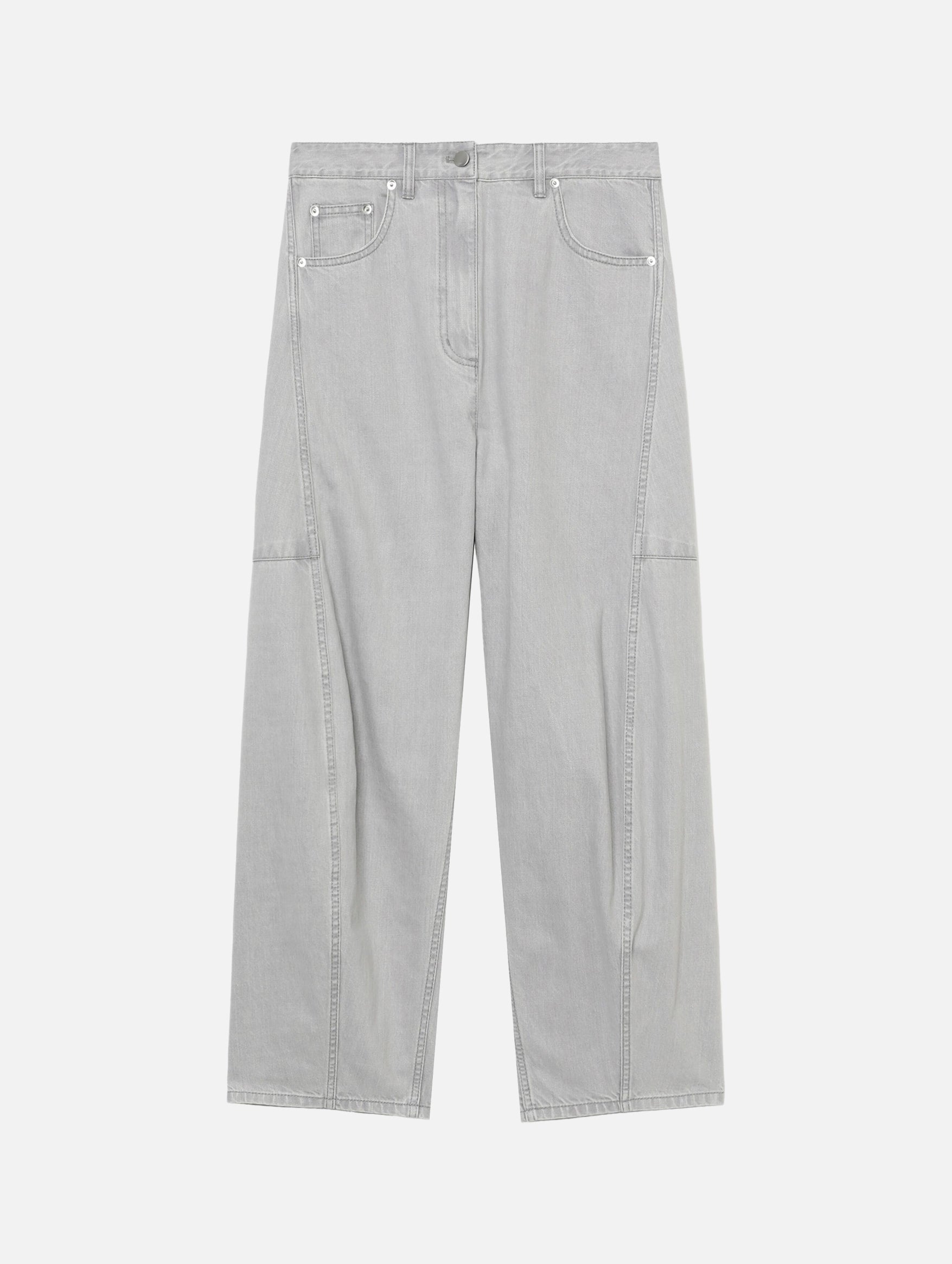 Sid Jean in Grey Denim - Regular