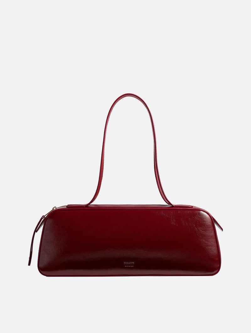 Simona Shoulder Bag in Oxblood