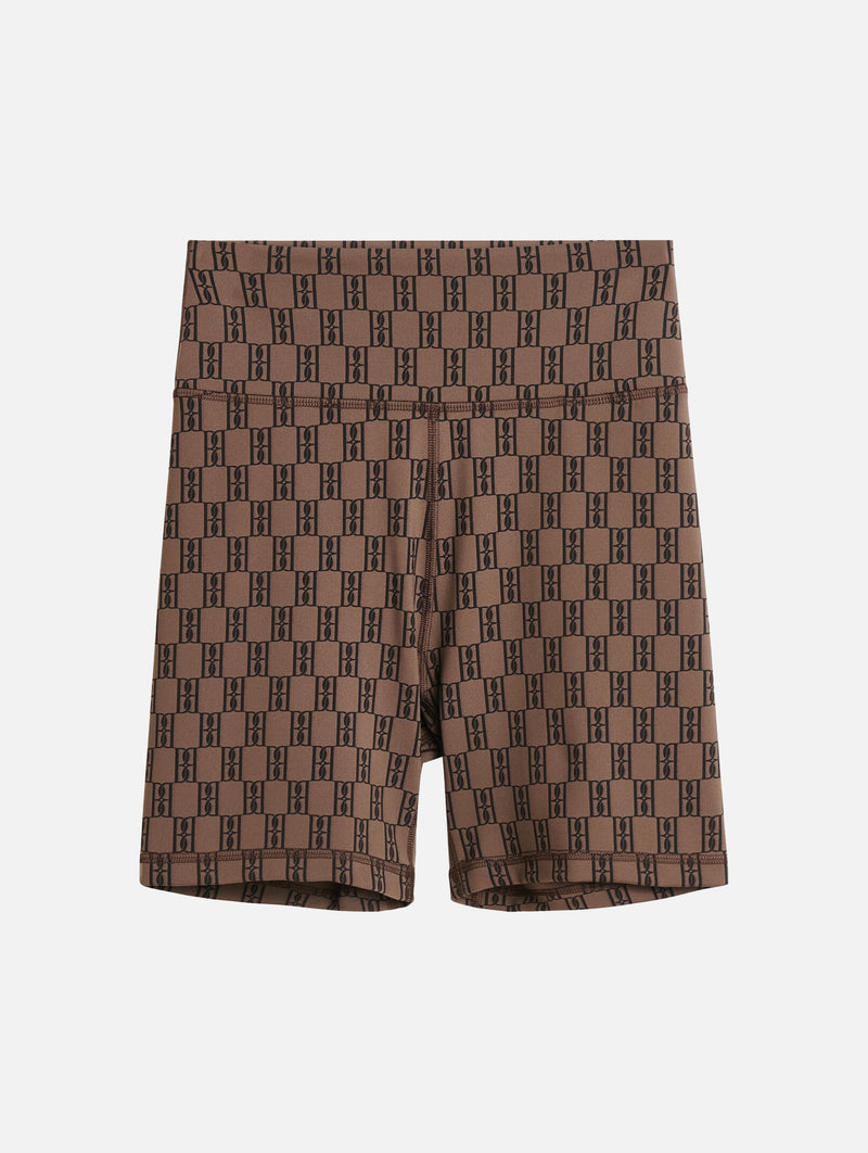 Siola Atheletic Shorts in Dark Mahogany