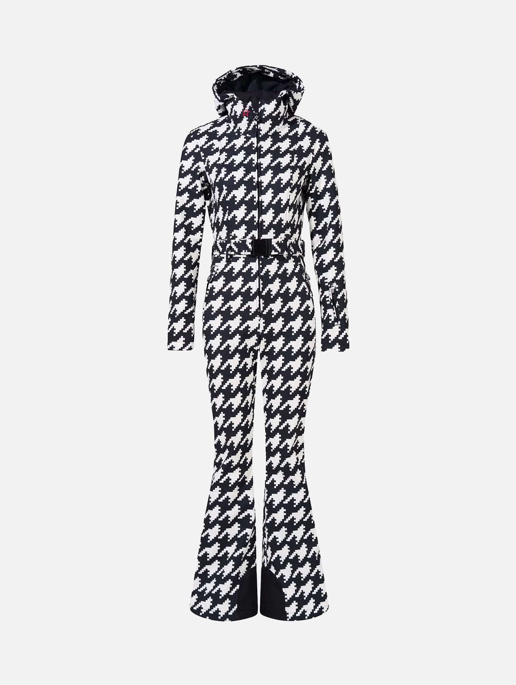 Tignes Ski Suit II in Houndstooth