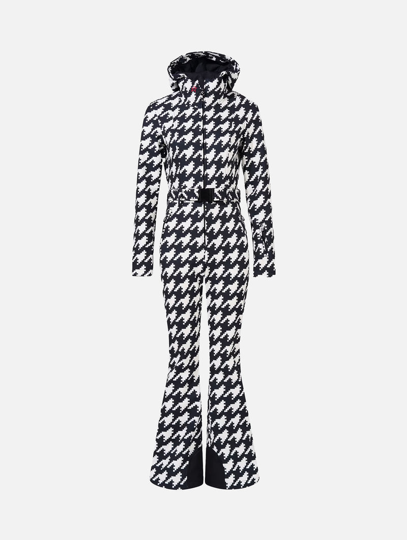 Tignes Ski Suit II in Houndstooth