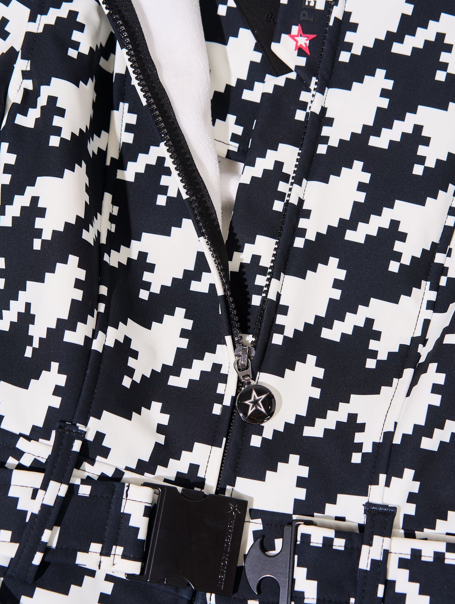 Tignes Ski Suit II in Houndstooth