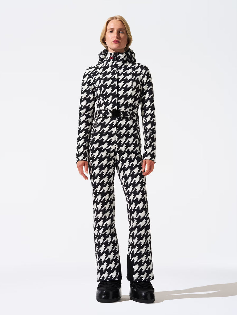 Tignes Ski Suit II in Houndstooth
