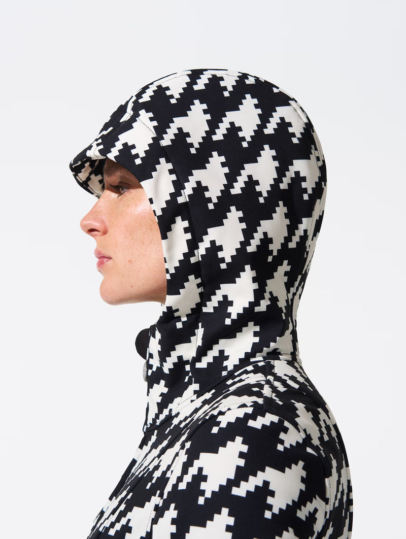 Tignes Ski Suit II in Houndstooth