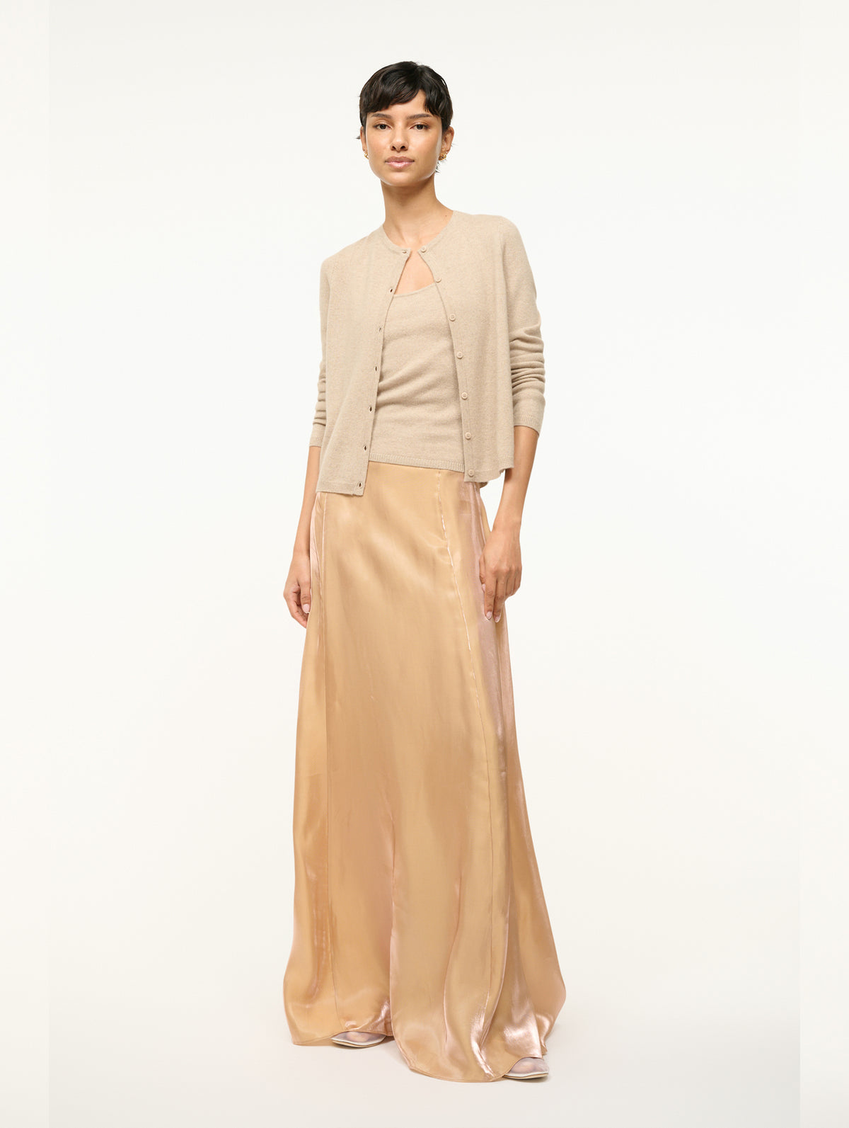 Vincenzo Skirt in Rose Gold