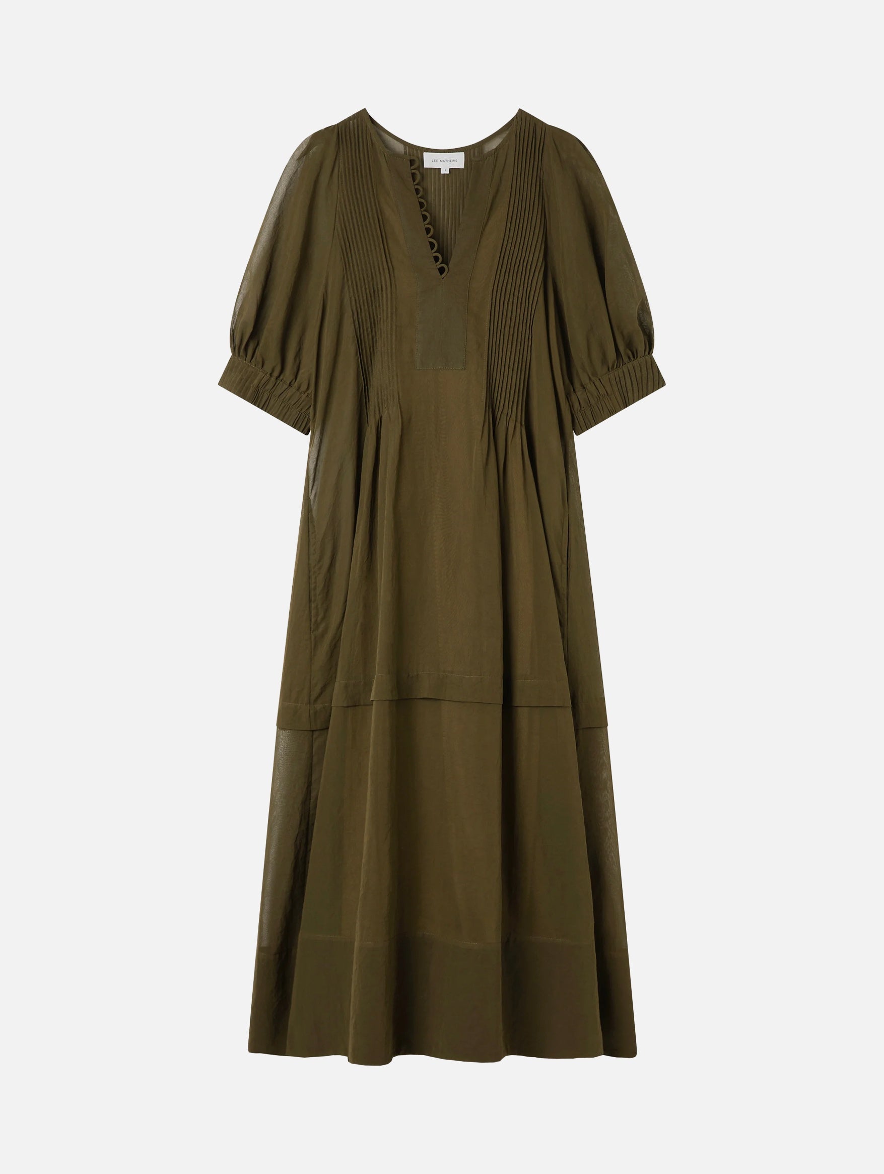 Skye SS Dress in Forest