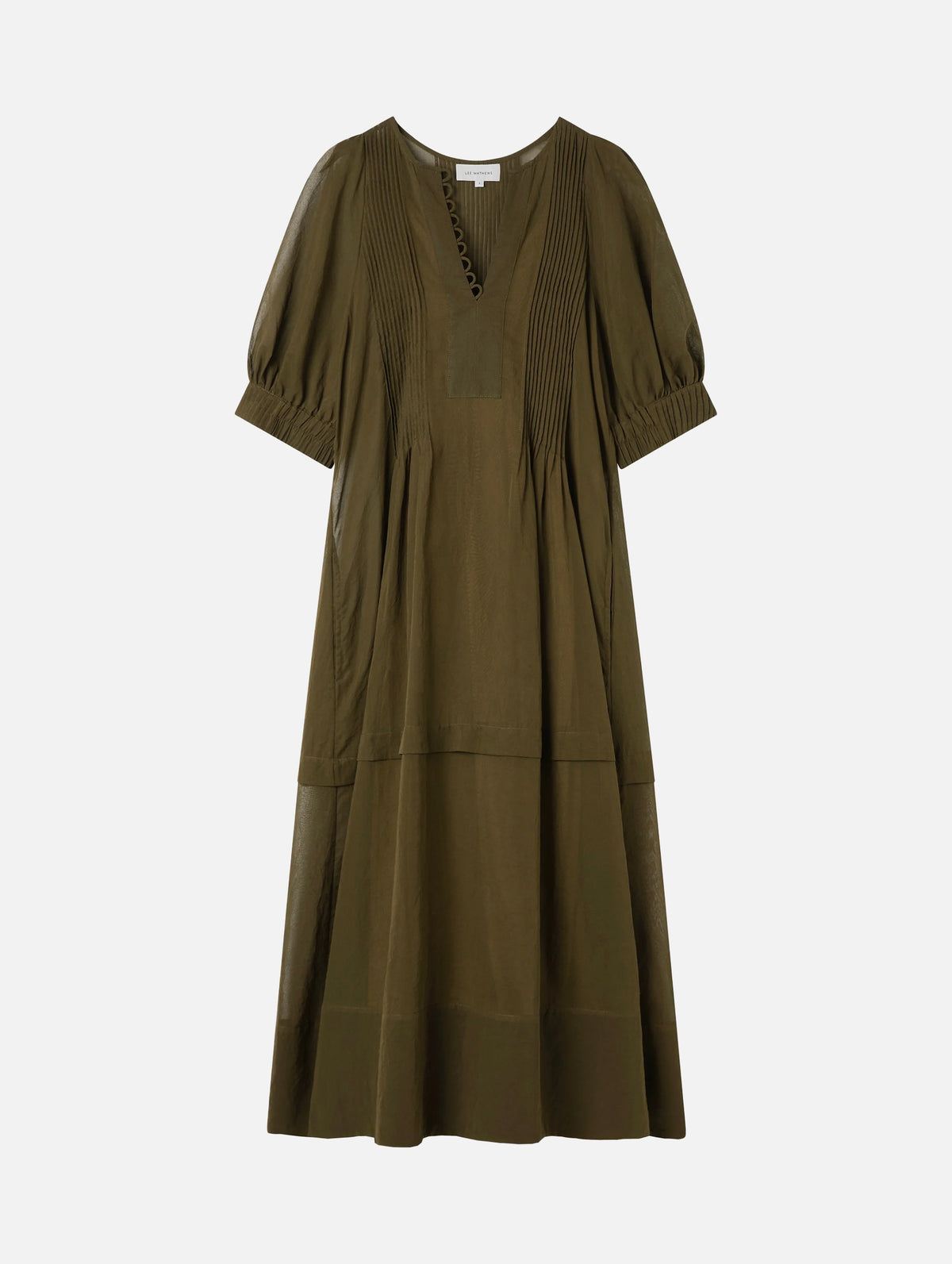 Skye SS Dress in Forest