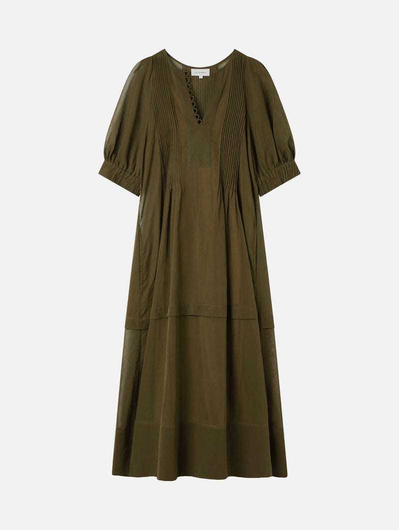 Skye SS Dress in Forest