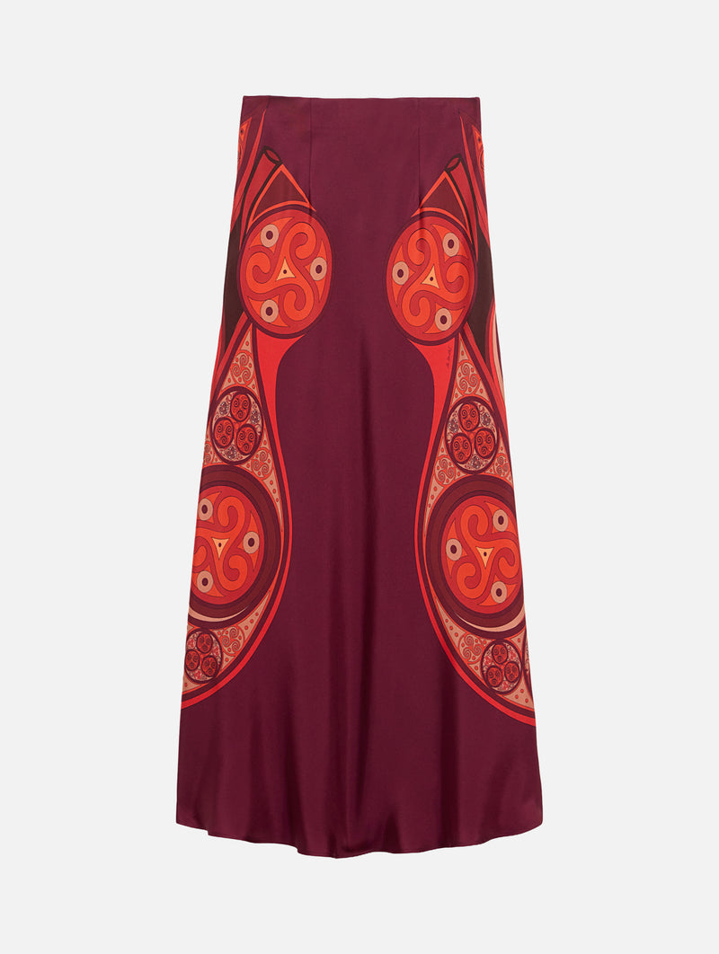 Sleek Skirt in Alchemy Placée