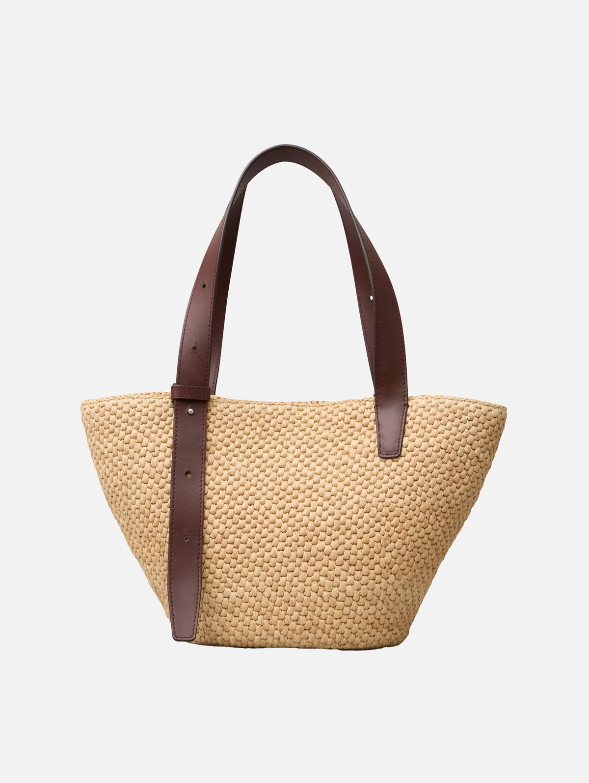 The Bianca Raffia Bag Small in Natural