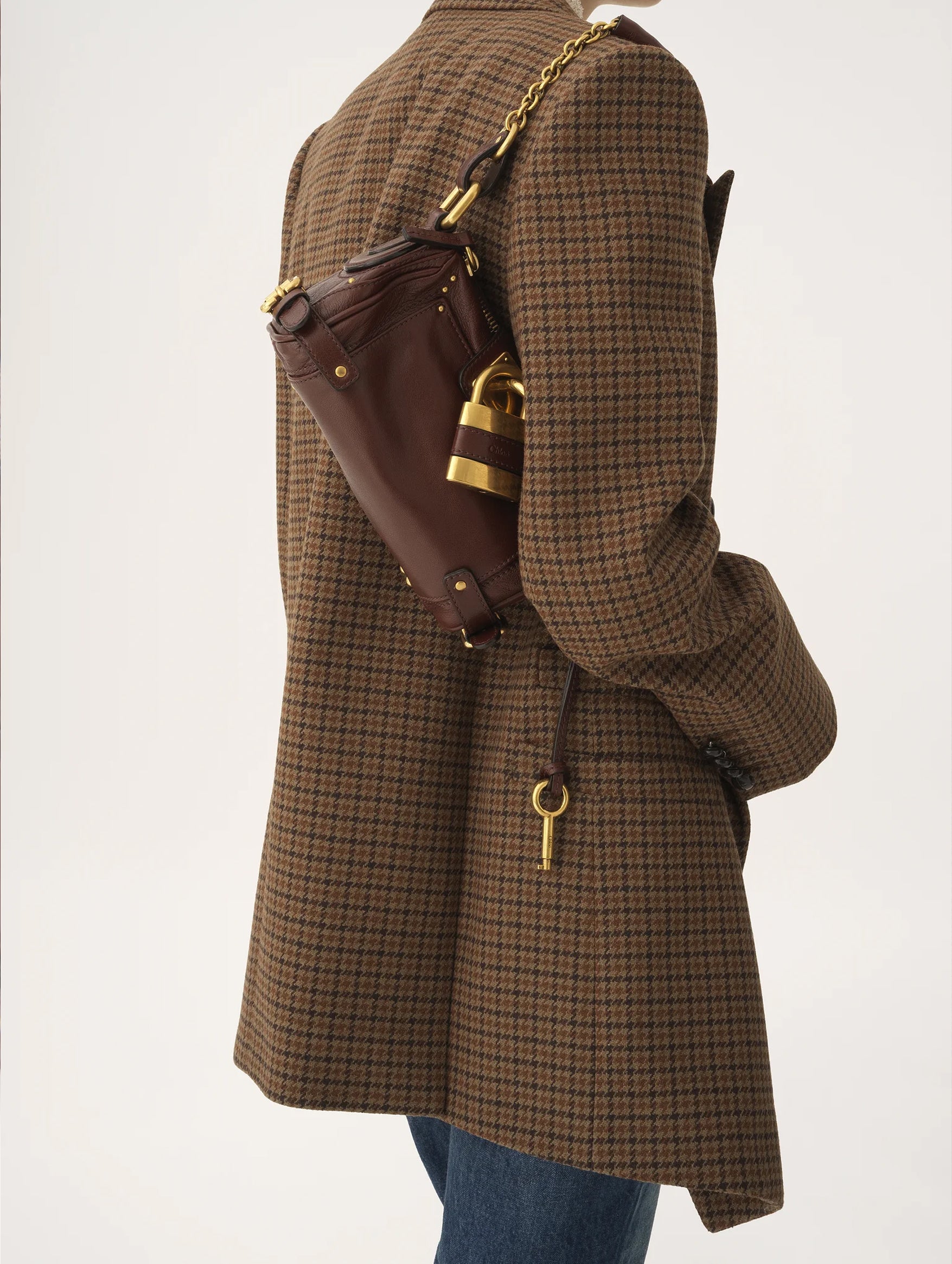 Paddington Small Chain Bag in Crafty Brown