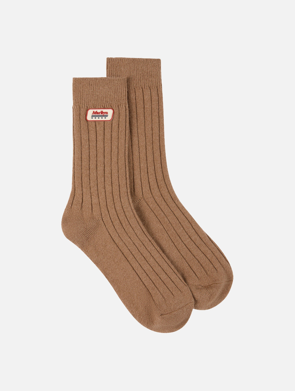 Cashmere Socks in Butterscotch