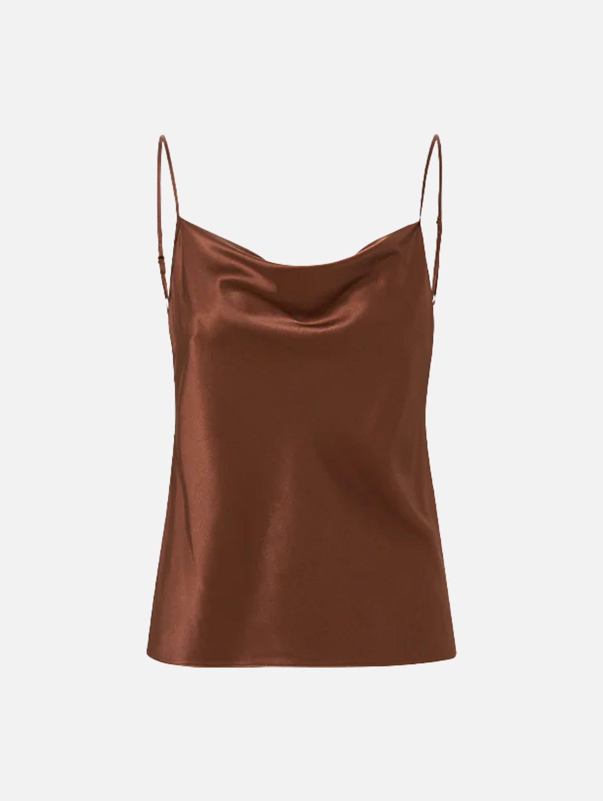 Sola Silk Tank Top in Light Chicory