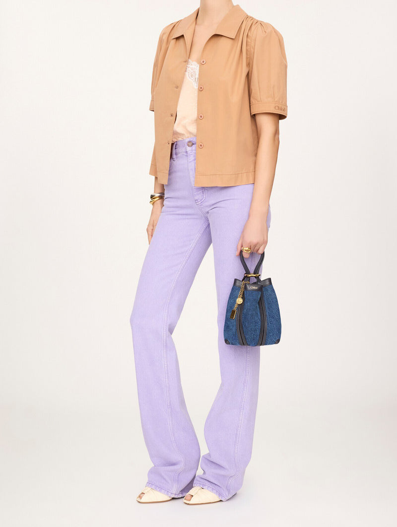 Spin Small Tote Bag in Ashes Blue