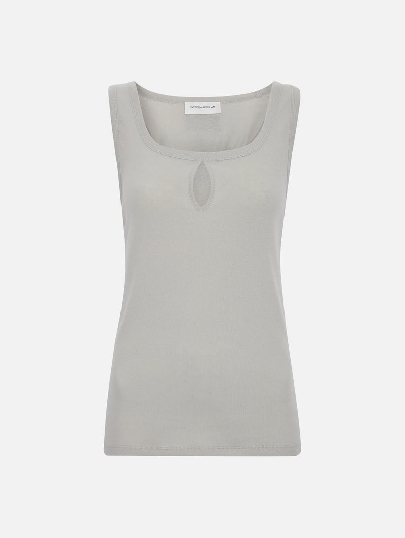 Split Tank Top in Magnesium