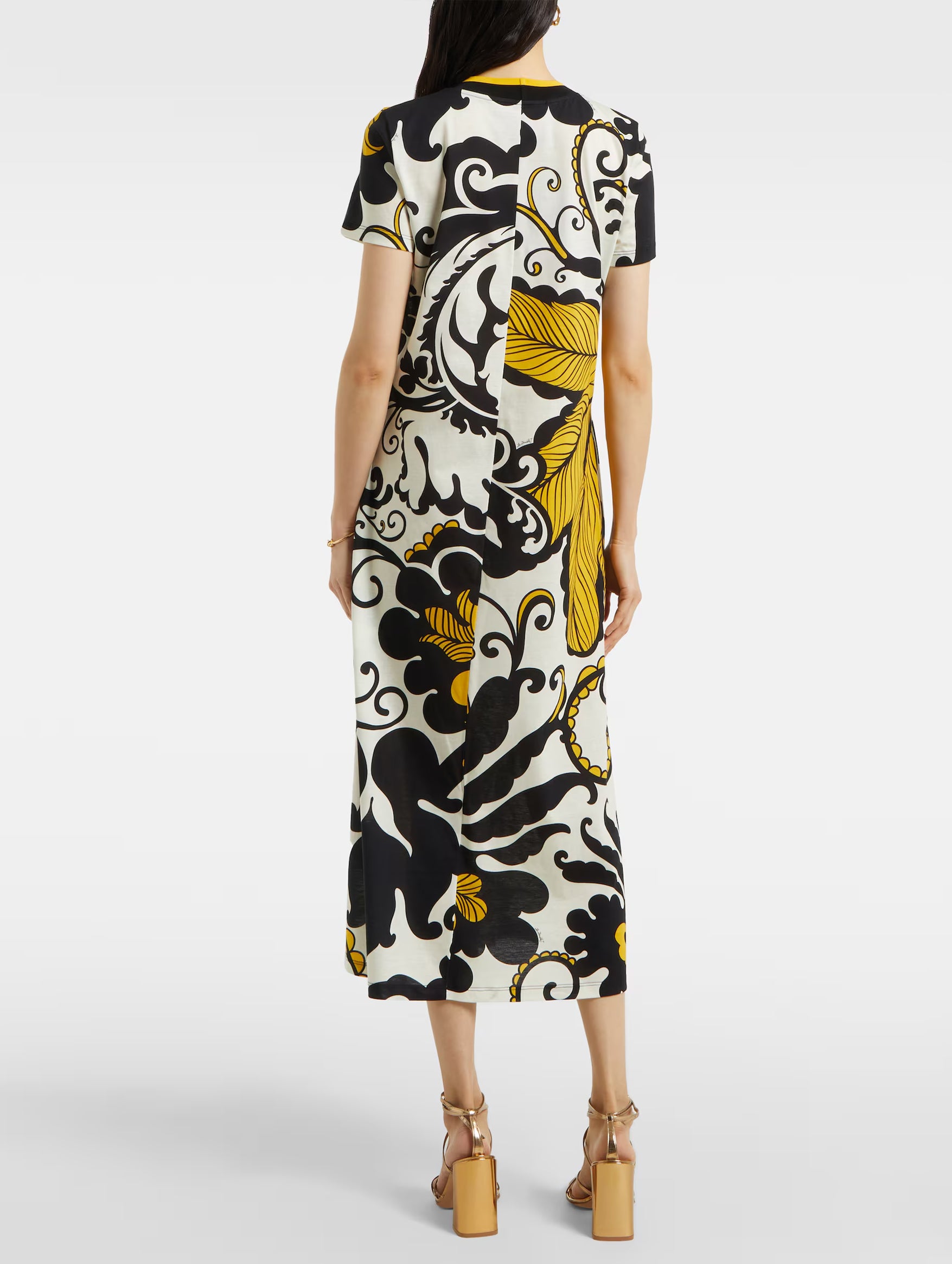 Sporty Swing Dress In Marea