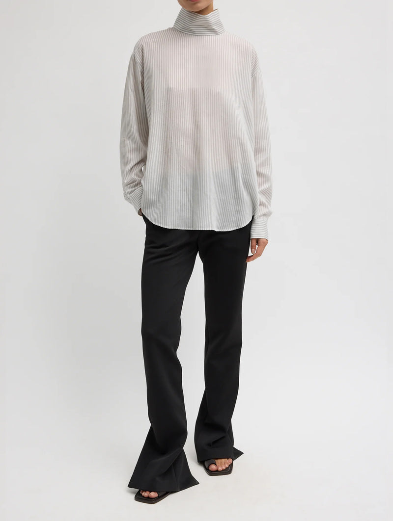 Spring Bonded Twill Elfie Short Trouser in Black