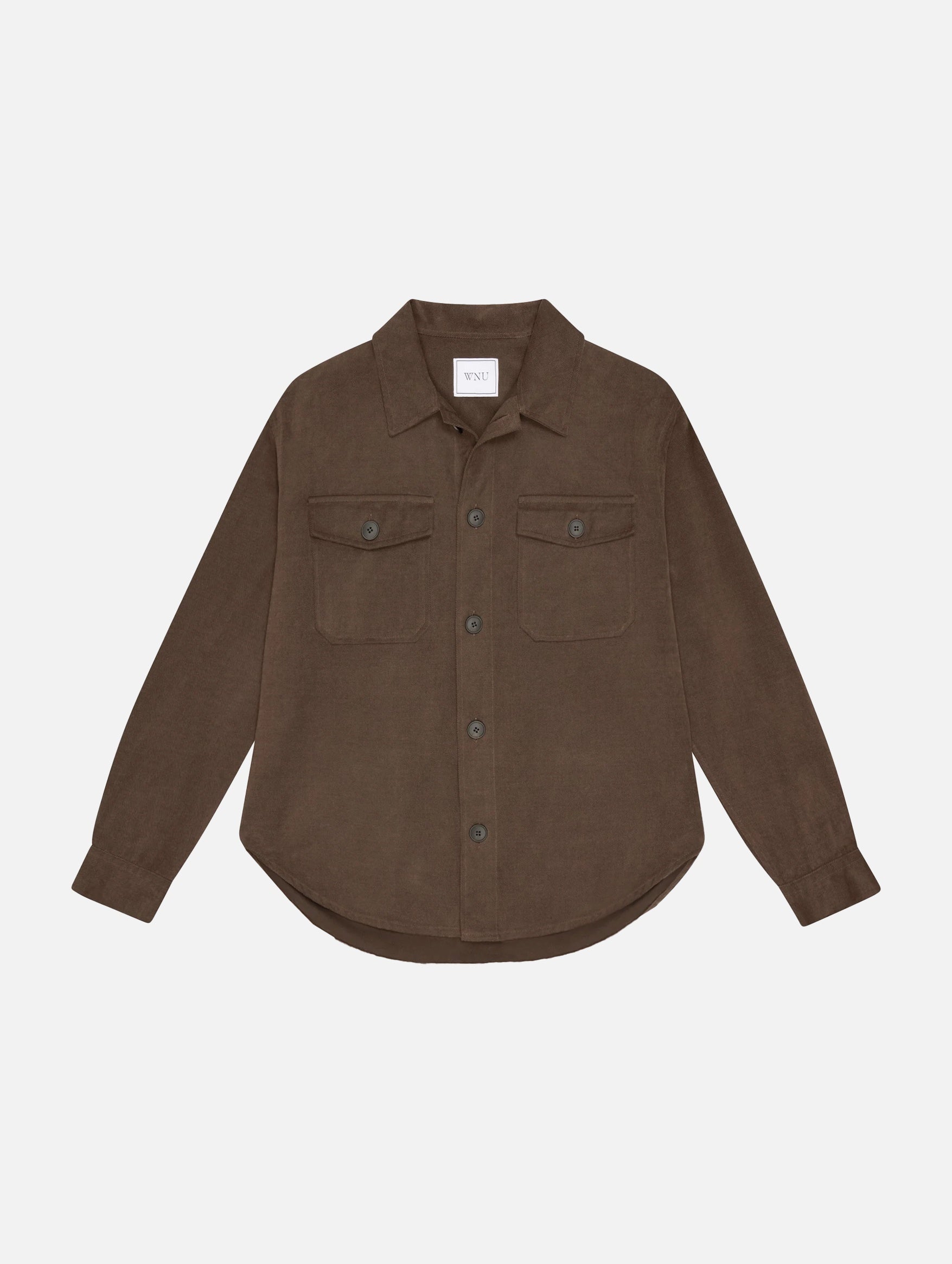 Stow Overshirt in Mocha