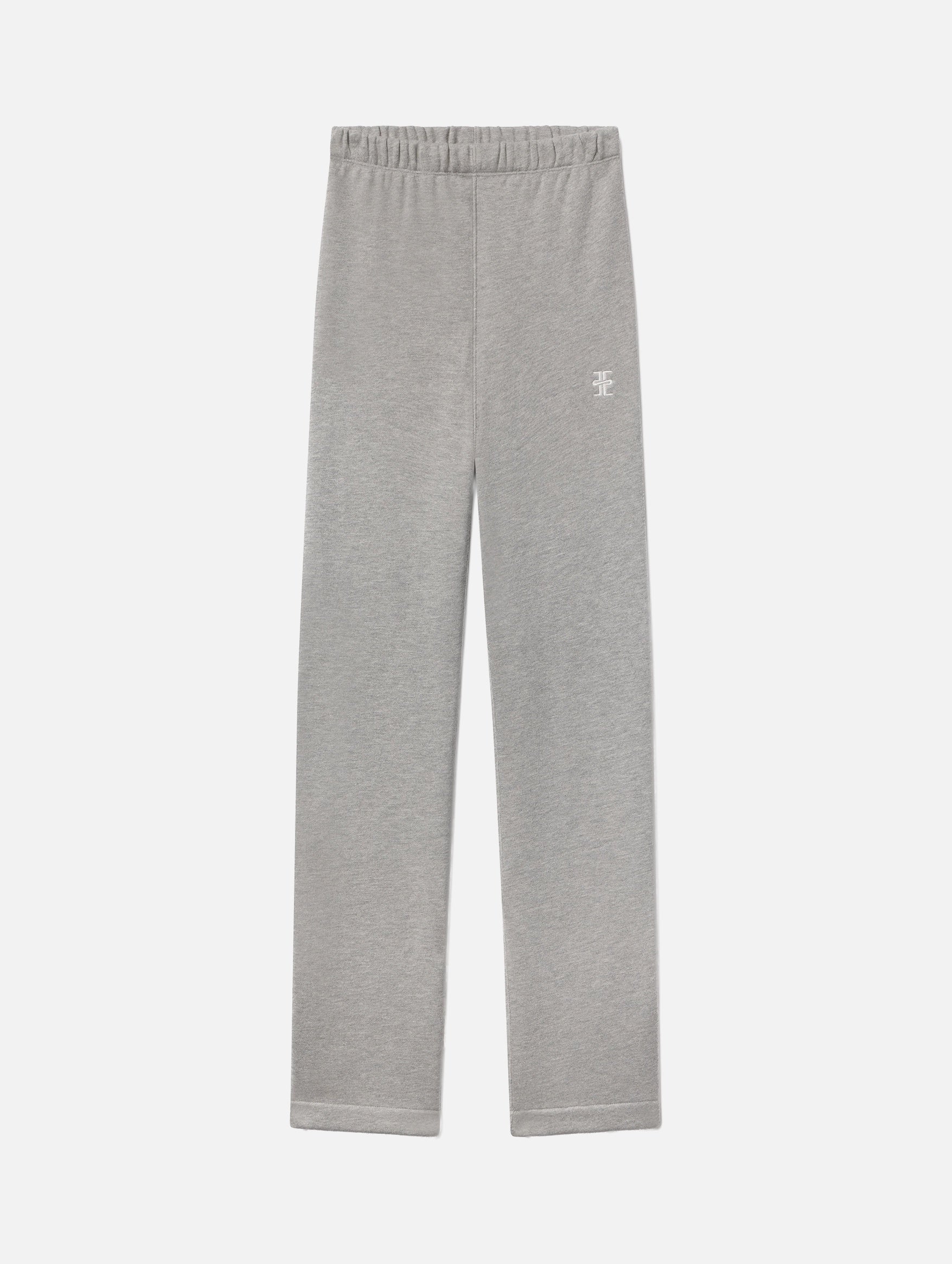 Straight Leg Sweatpant in Heather Grey
