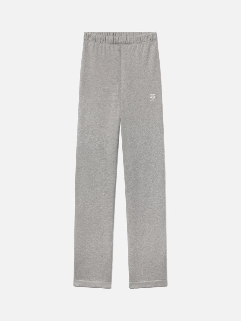 Straight Leg Sweatpant in Heather Grey