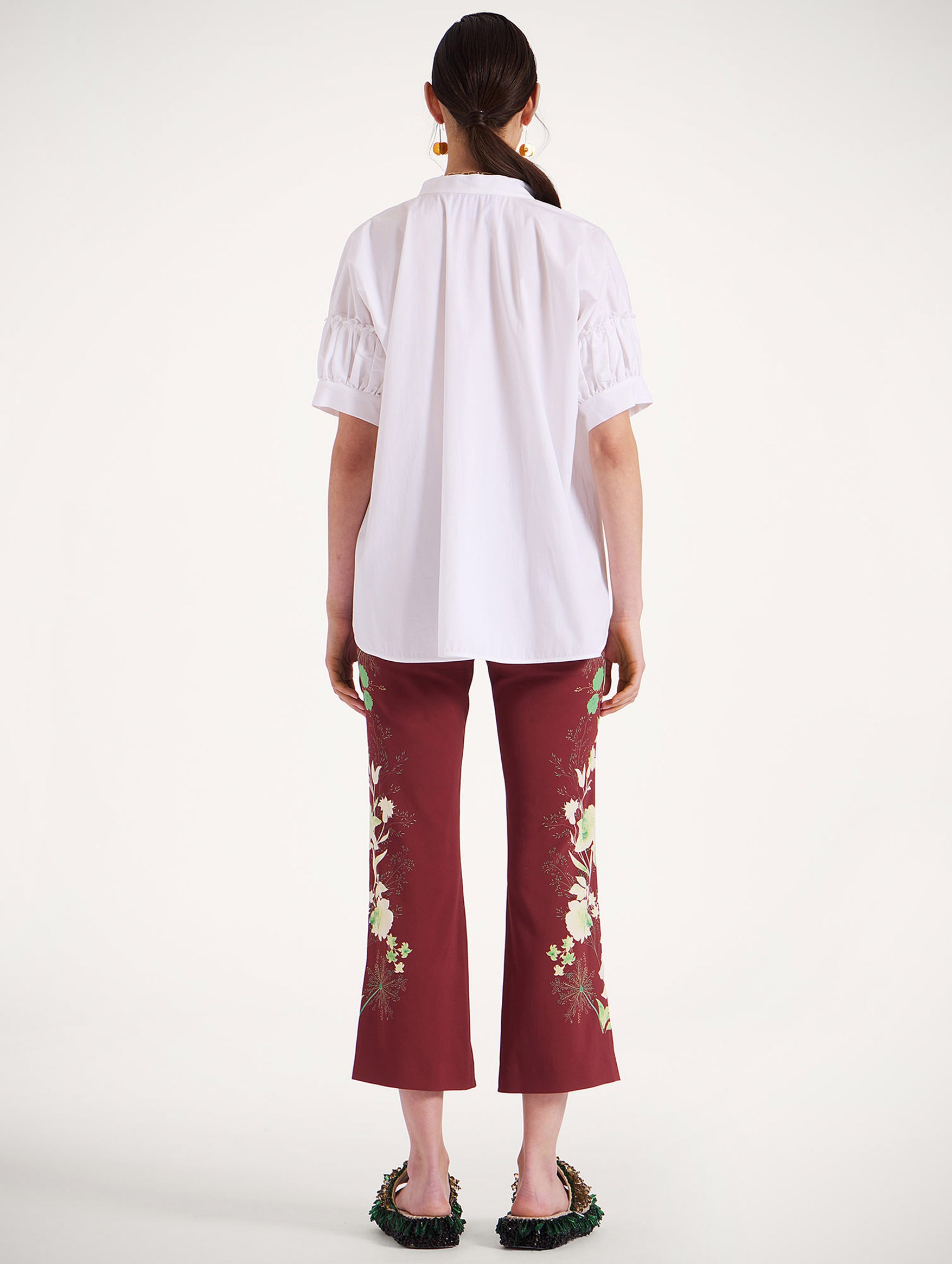Stretch Pants in Woodland Placée