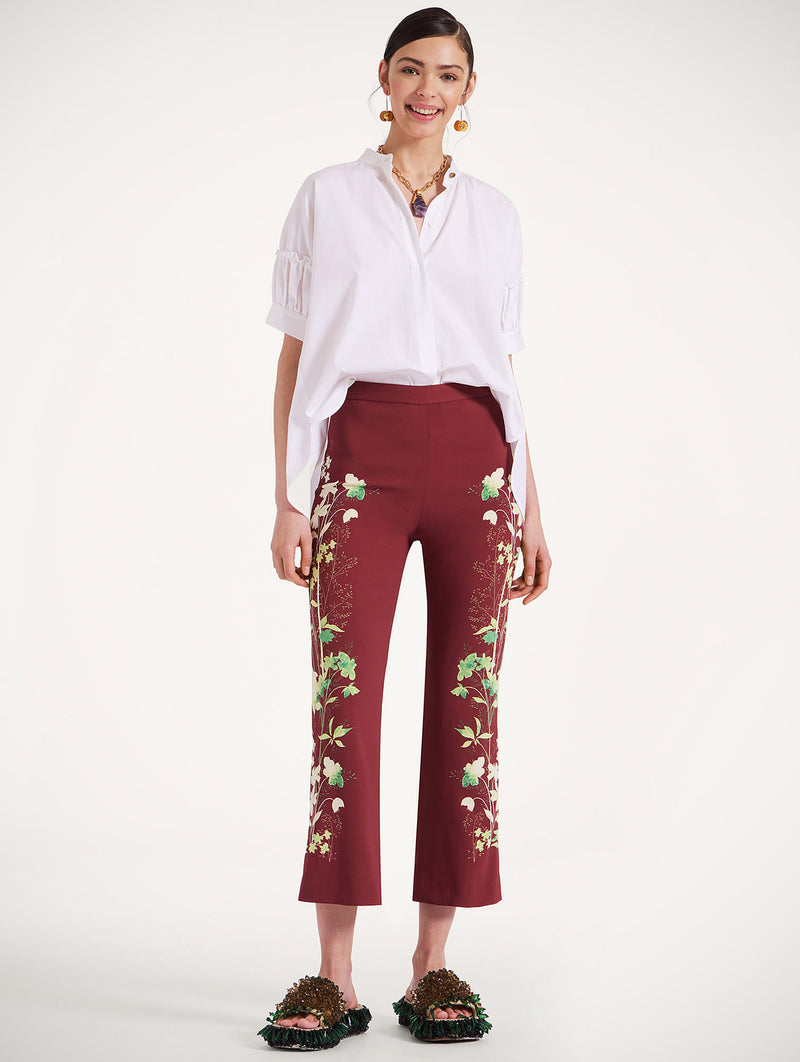 Stretch Pants in Woodland Placée
