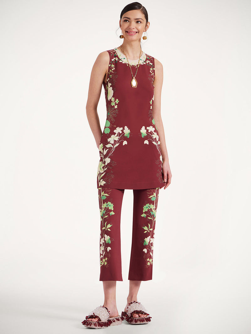 Stretch Tunic in Woodland Placée