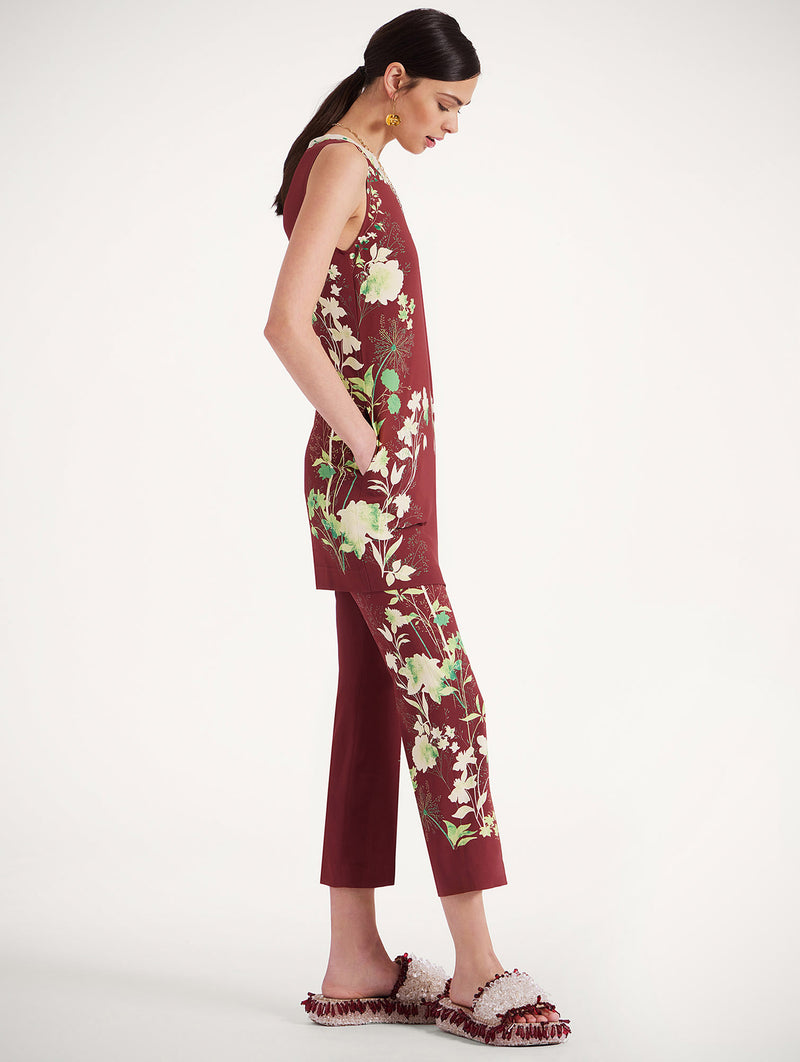 Stretch Tunic in Woodland Placée