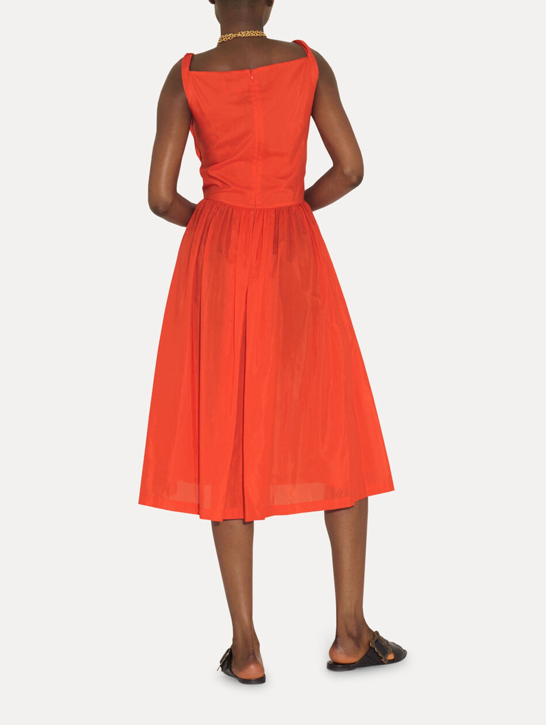 Sunday Dress in Orange