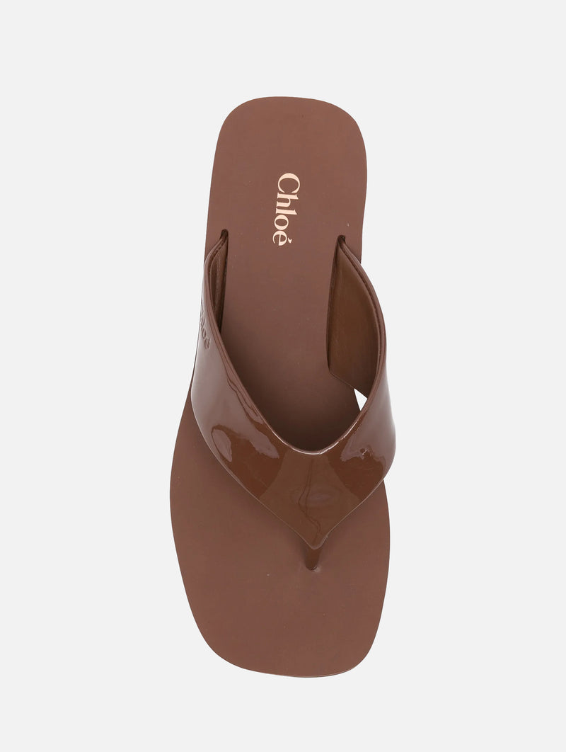 Swimming Cool Wedge Sandal in Coffee Pink