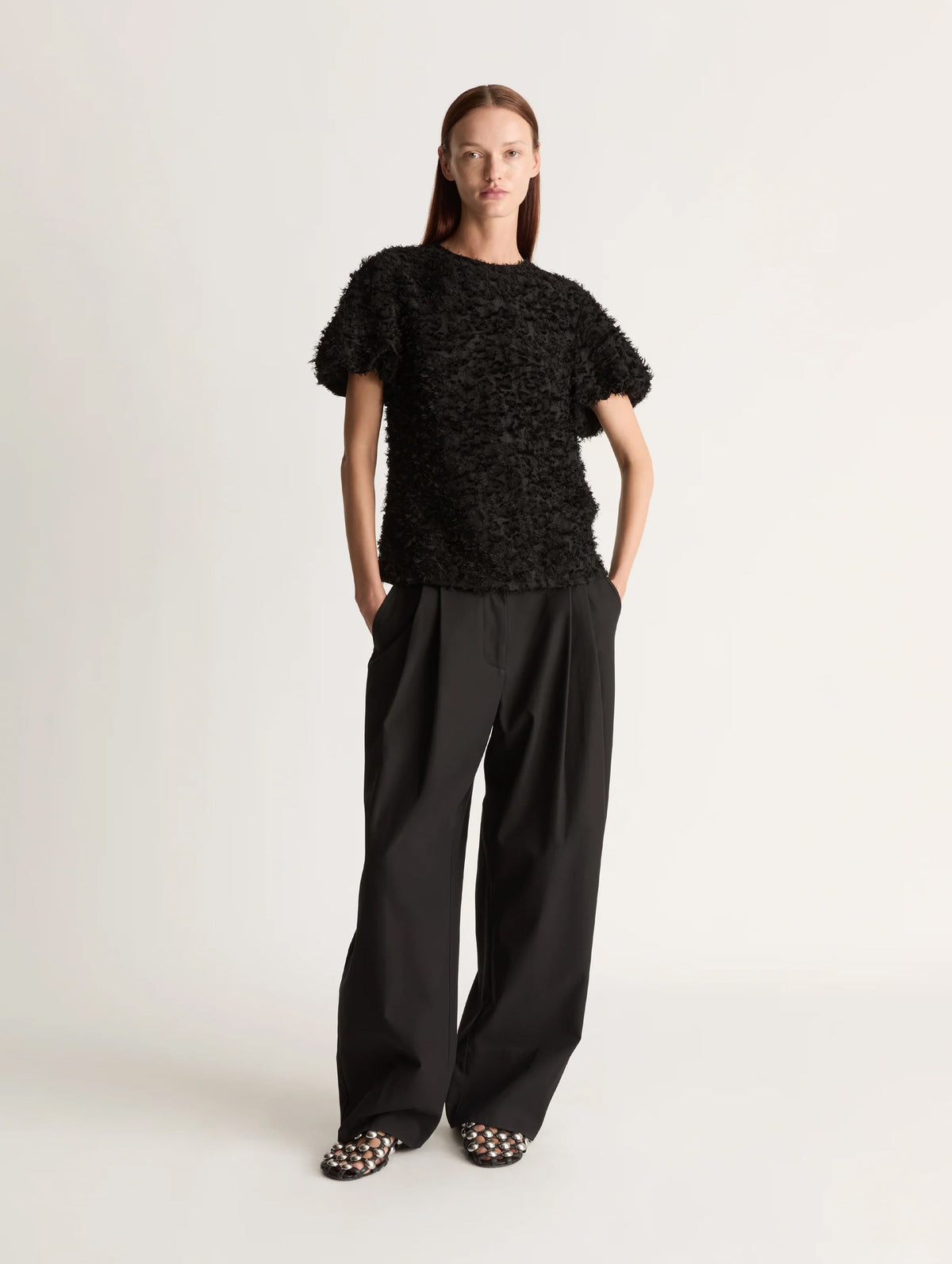 Sylvie Top in Black
