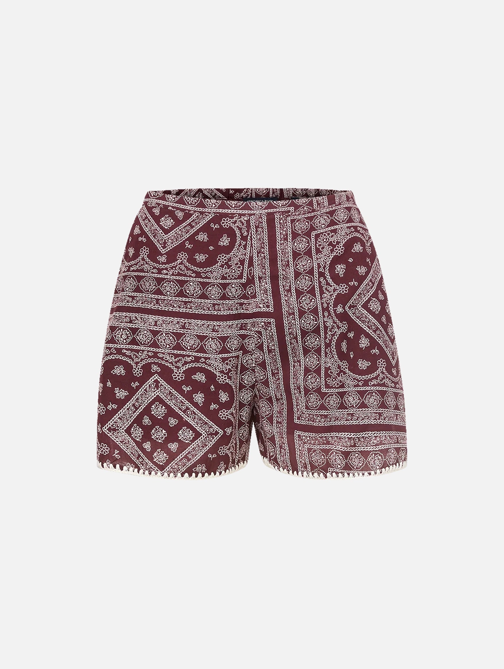 Tennison Short in Raisin Dove