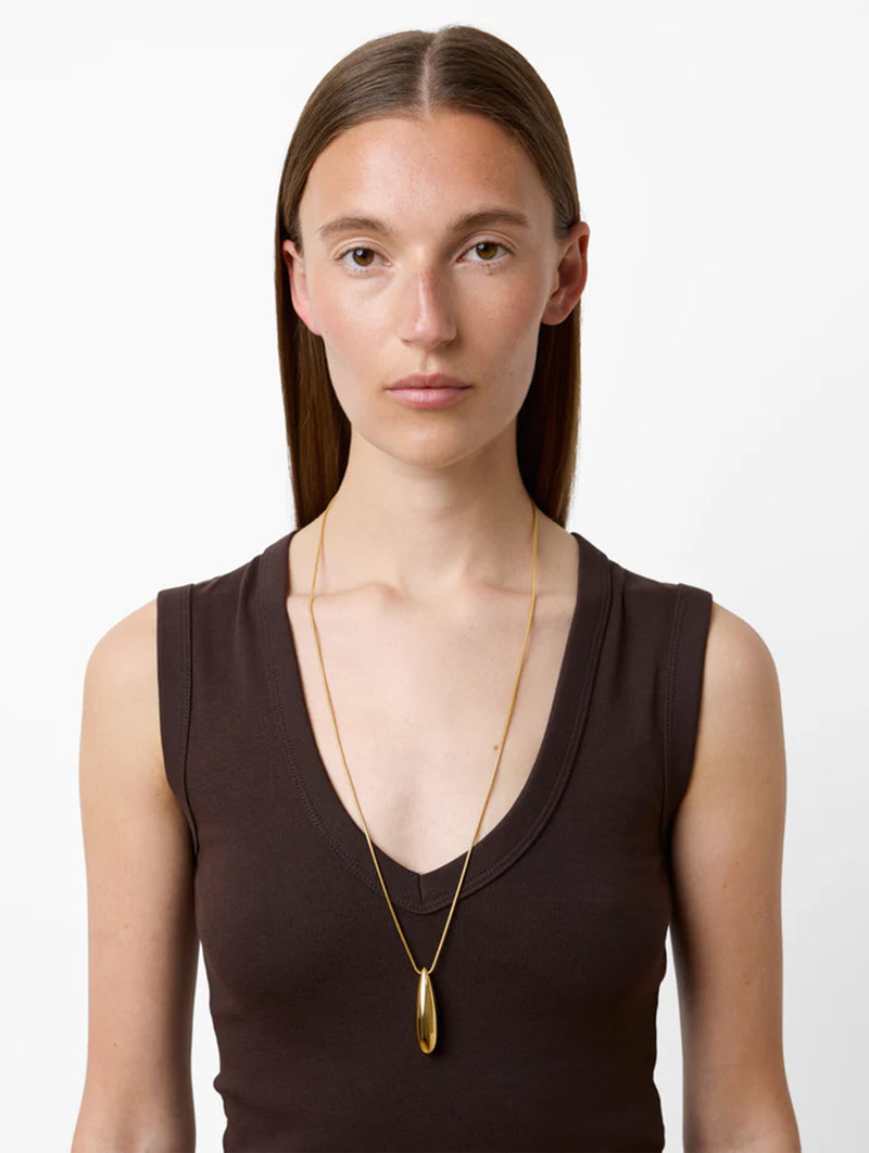 The Dolly Necklace in Gold
