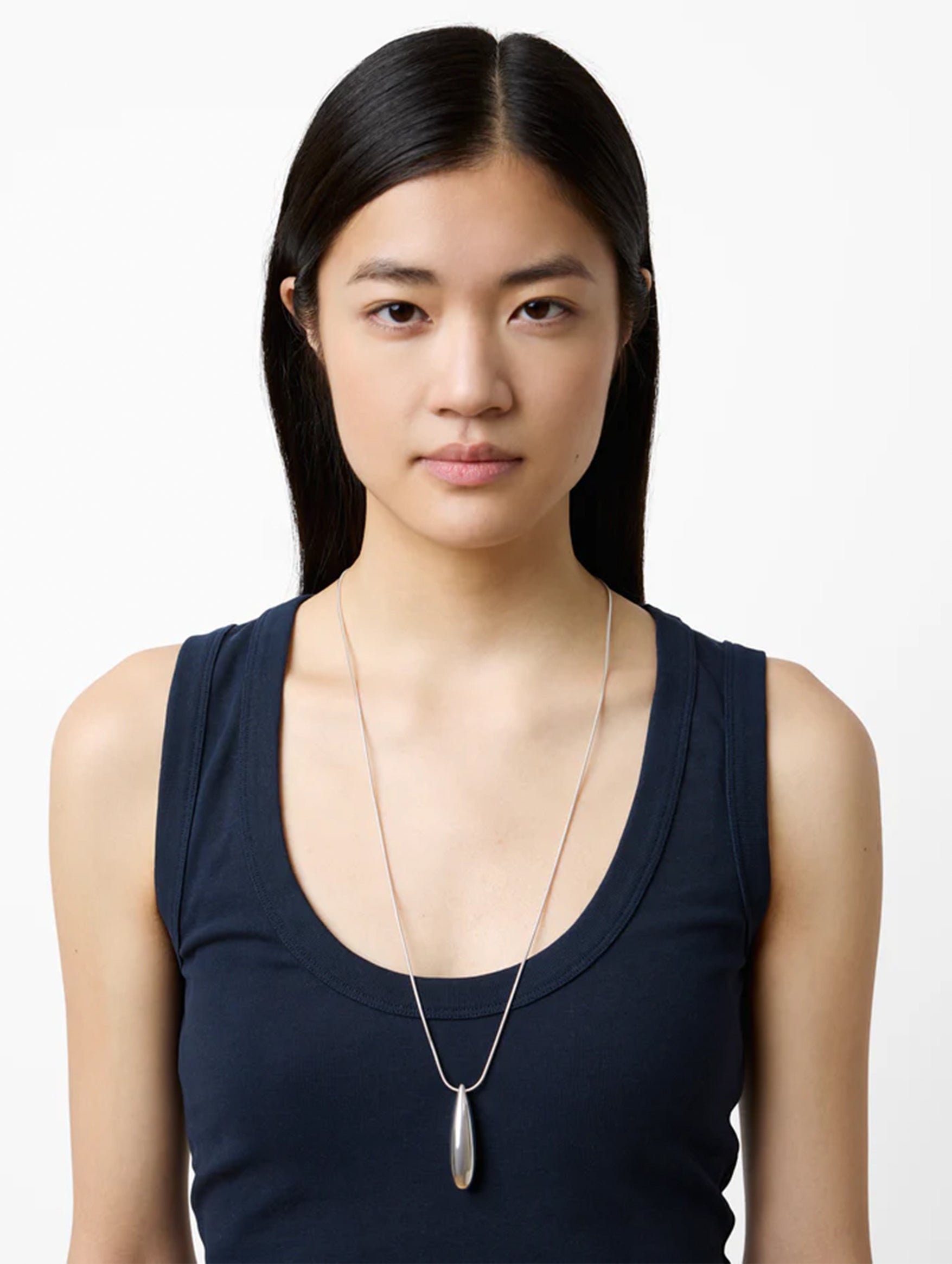 The Dolly Necklace in Silver