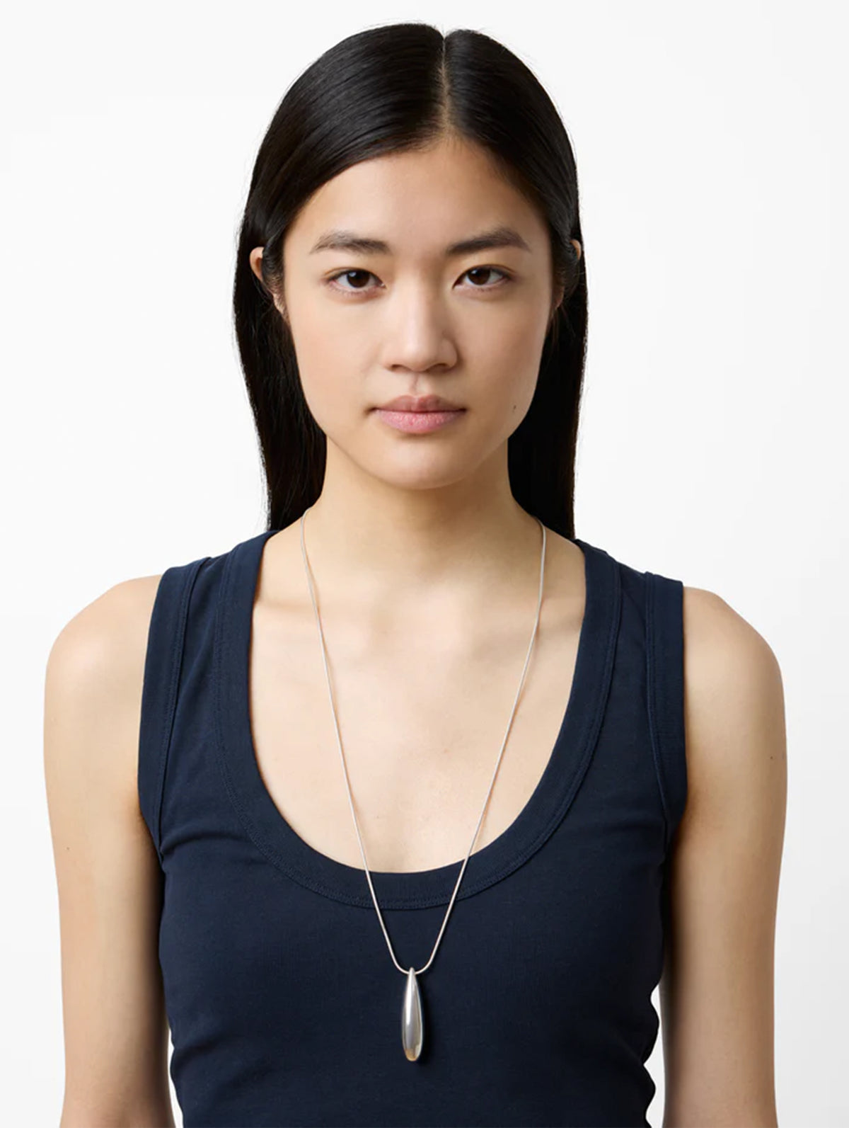 The Dolly Necklace in Silver
