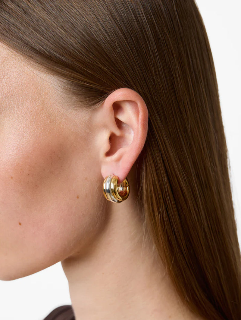 The Elenora Earrings in Gold