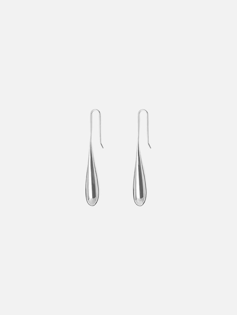 The Evelyn Earrings in Silver