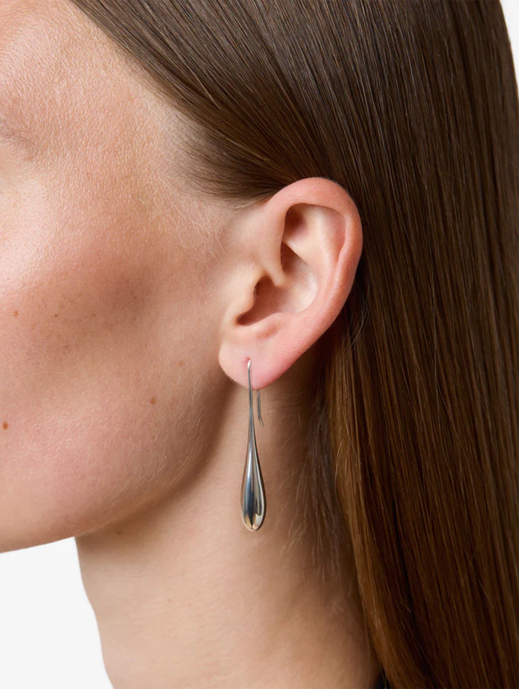 The Evelyn Earrings in Silver