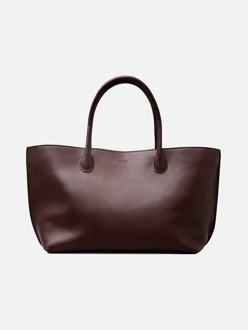 The Grace Tote in Sepia Brown