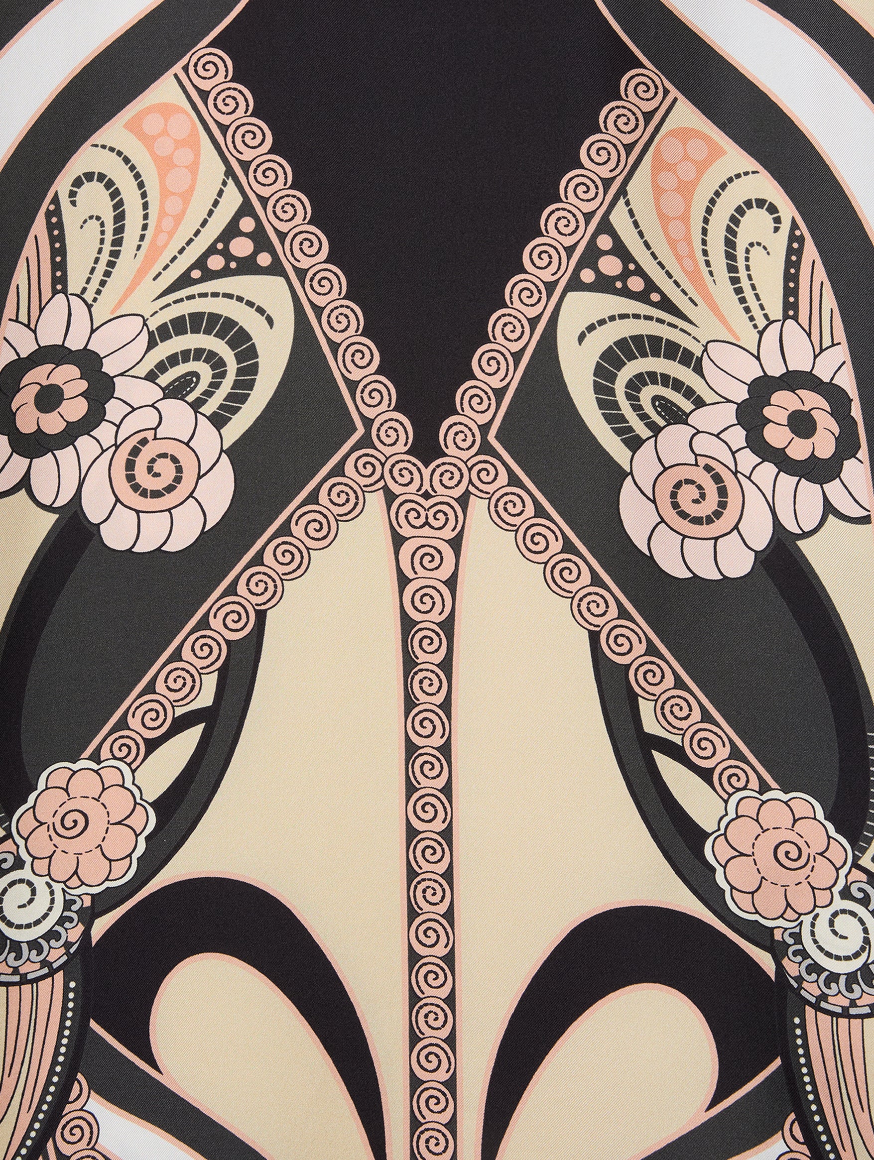 The Silk Kaftan in Ambrosia Placée Pale Pink