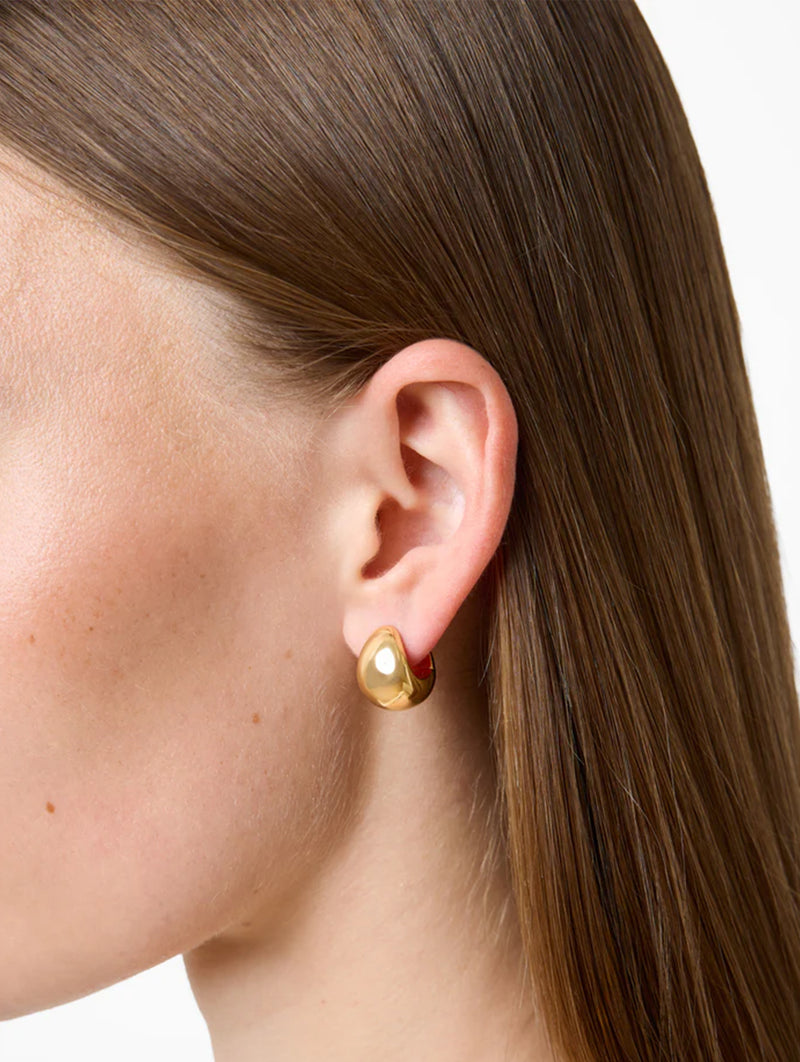 The Violet Earrings in Gold