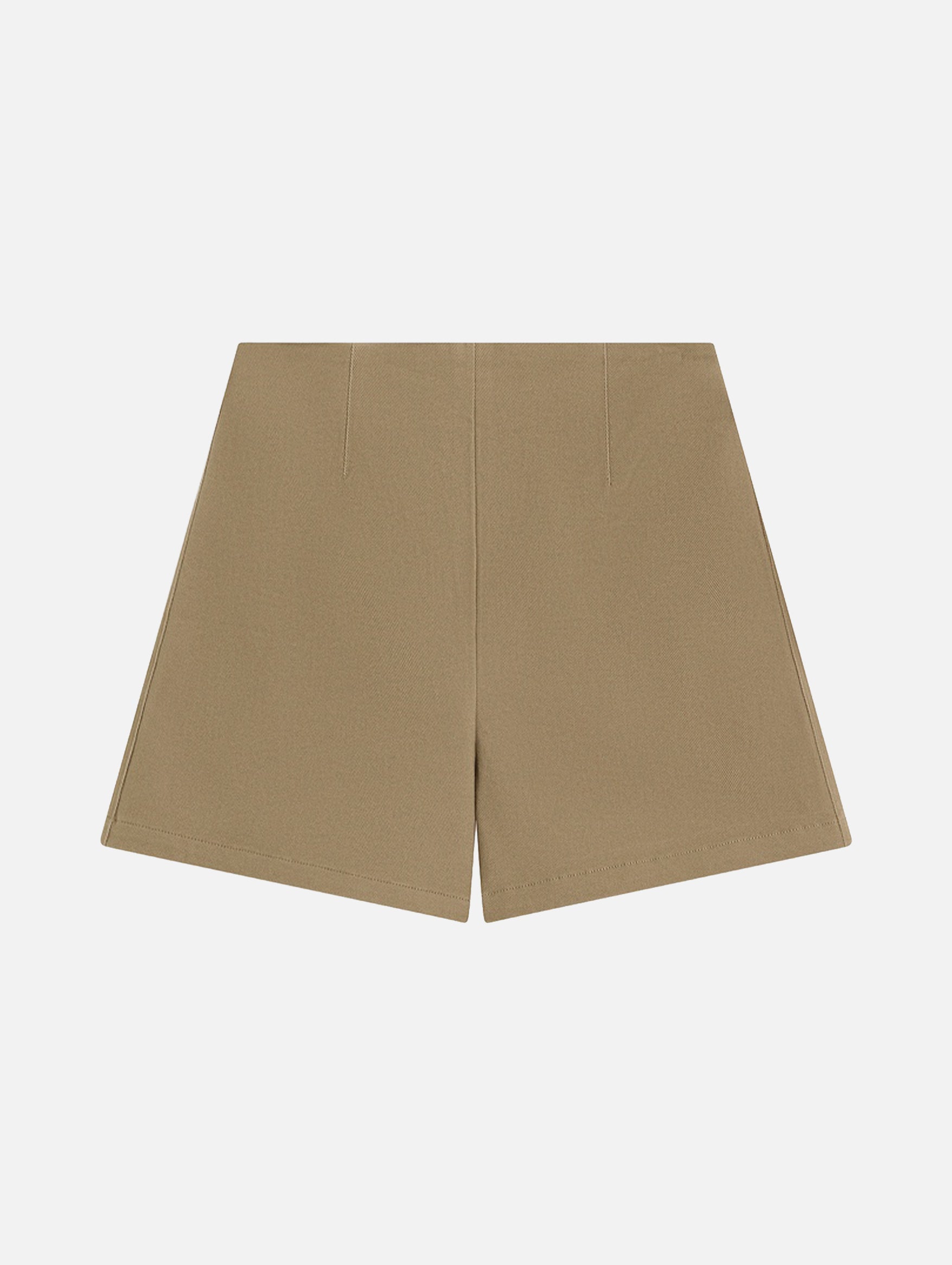 Tailored Stretch Short in Khaki