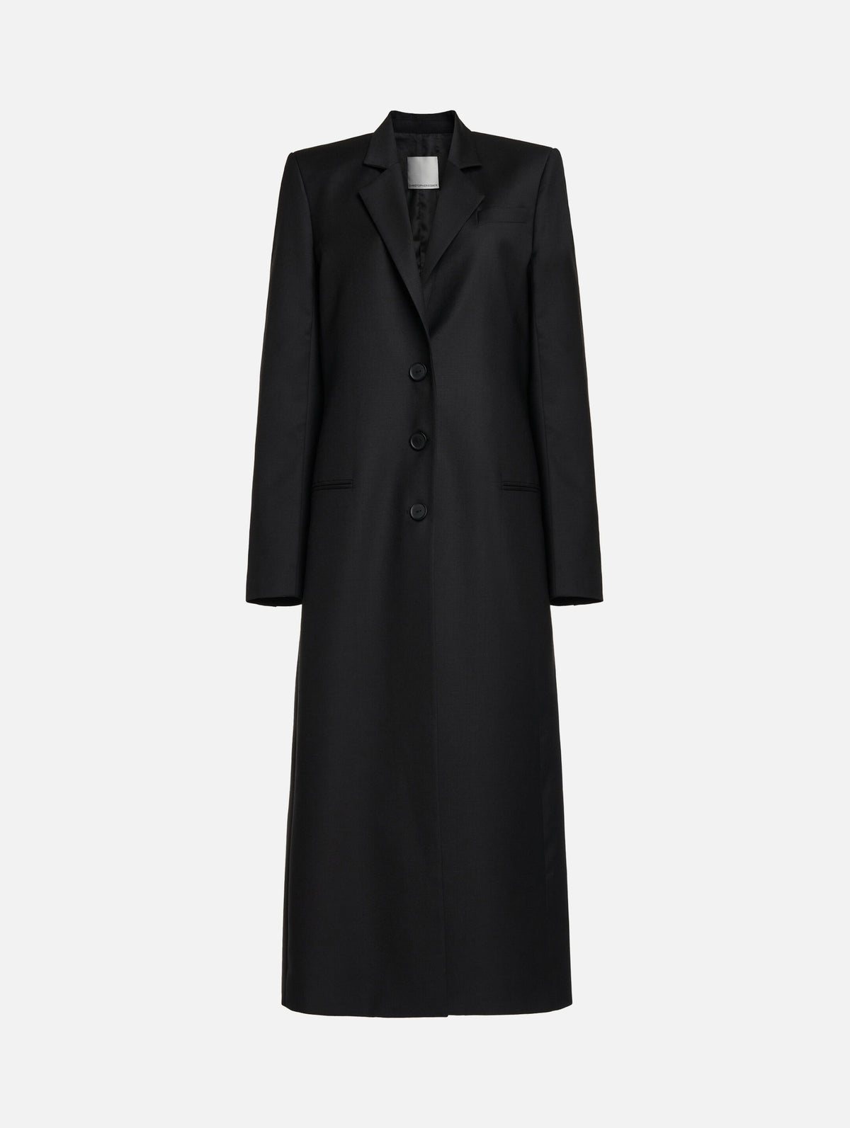 Talus Tailored Coat in Black